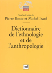 Dictionnaire de l'ethnologie et de l'anthropologie vignette